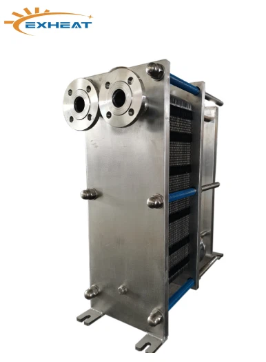 Pelat Heat Exchanger Evaporator